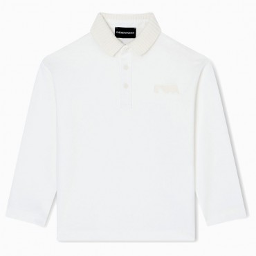 Koszulka polo dla chłopca Emporio Armani EB000785 AF13715 U0003 A