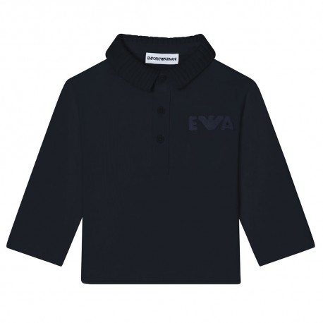 Niemowlęca koszulka polo Emporio Armani EB000786 AF13715 UB118