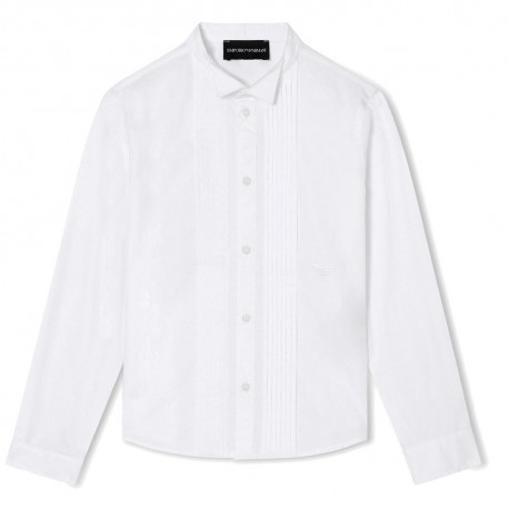 Chłopięca koszula do muchy Emporio Armani 6H4CJ8 4N3GZ 0100 A