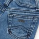 Miękkie jeansy niemowlęce Emporio Armani 8NHJ09 4D3BZ 0942 C