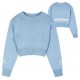 Niebieski sweter dziewczęcy Patrizia Pepe 7K0069 K282 CA86 A