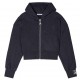 Czarna bluza dla dziewczynki Patrizia Pepe 7M0823 J315 K103 A