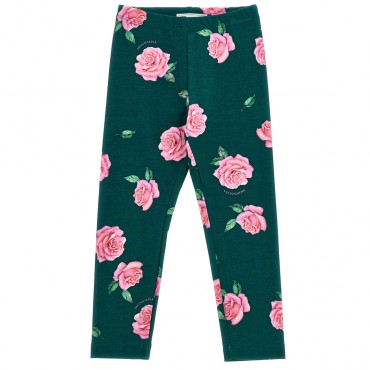 Legginsy dziewczęce Animalier Monnalisa 11F409 6654 0025 A