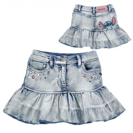 Spódnica dla dziewczynki Stitch Monnalisa 19F702 6042 0062 A