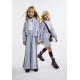 Szary dres Twin Set dla dziewczynki 252GJ2011 B