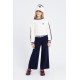 Kremowy sweter dla dziewczynki Twin Set 252GJ3030