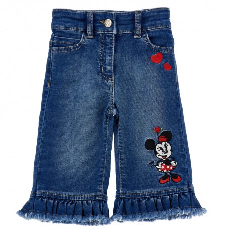Jeansy niemowlęce Monnalisa Minnie 39F406 A