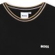 Czarny t-shirt dla chłopca Hugo Boss J52368 09B C
