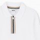 Białe polo dla chłopca Hugo Boss J52333 10P B