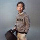 Bluza chłopięca z kapturem Hugo Boss J52357 09B C