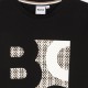 Czarna koszulka dla chłopca Hugo Boss J52362 09B C