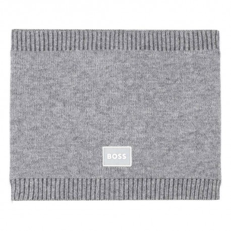 Szary komin dla chłopca Hugo Boss J52667 A46 A