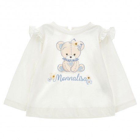 Koszulka dla małej dziewczynki Monnalisa 39F612 A