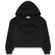 Czarna bluza dla dziewczynki Iceberg MFICE6336J V3 A