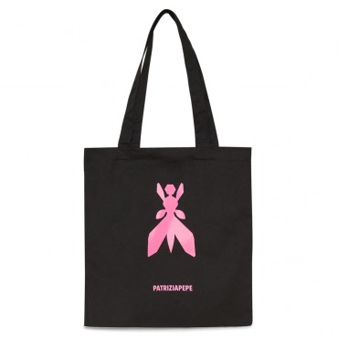 Bawełniana torba dziewczęca Patrizia Pepe 7B0014 A