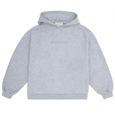 Szara bluza dziewczęca Twin Set 252GJ2010 A