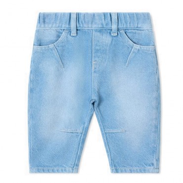 Jeansy niemowlęce dla chłopca Armani EB001112 AF21778 MB0003 A