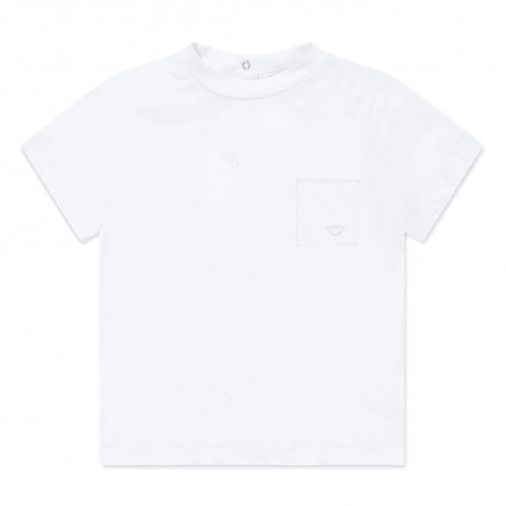 Koszulka niemowlęca dla chłopca Armani EB001326 AF21808 U0003 A