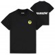Czarny t-shirt dla dziecka Barrow S6BKJUTH006 110 A