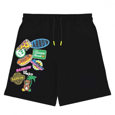 Czarne szorty dla dziecka Barrow S6BKJUBE041 110 A