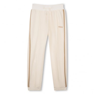 Jasne spodnie chłopięce Hugo G00981 153 A