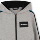 Szara bluza dla chłopca Karl Lagerfeld Z31093 A07 E