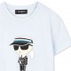 Błękitny t-shirt dla chłopca Karl Lagerfeld Z31096 D