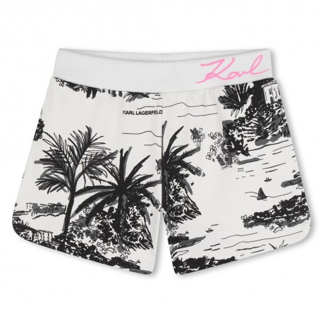 Szorty dziewczęce Karl Lagerfeld Z31125 N70 A