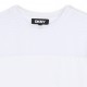 Biały t-shirt dla dziewczynki DKNY D62628 10P C