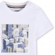 T-shirt niemowlęcy dla chłopca Hugo Boss J52886 10P C