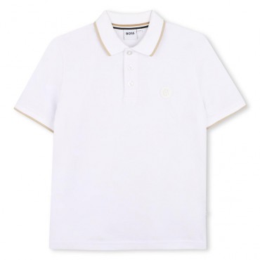Chłopięca koszulka polo Hugo Boss J52952 10P
