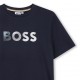 Chłopięcy t-shirt z nadrukiem Hugo Boss J52983 849 C