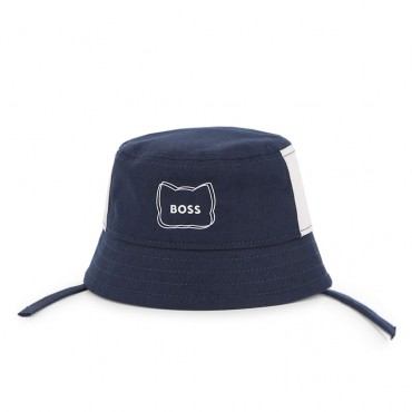 Kapelusz niemowlęcy bucket hat Hugo Boss J53101 84