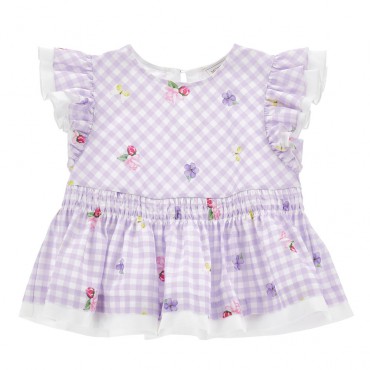 Top dla dziewczynki Monnalisa 11G301 7620 0065