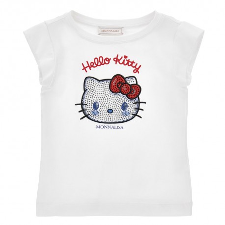 Koszulka dziewczęca Monnalisa Hello Kitty 19G617 7005 0099 A