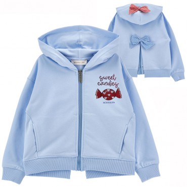 Bluza dziewczęca Monnalisa 19G803 7012 0058