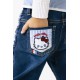 Jeansy dziewczęce Monnalisa 19G400 7015 0055 Hello Kitty J