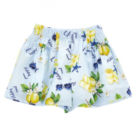 Szorty dziewczęce Monnalisa 11G417 7624 0052 Bimba Main Trilli A
