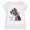 Koszulka dziewczęca z yorkiem Monnalisa 19G613
