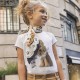 Koszulka dziewczęca z yorkiem Monnalisa 19G613 7032 0099 B