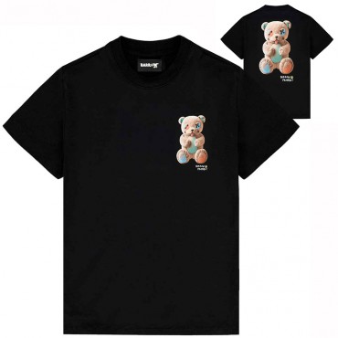 Czarna koszulka dziecięca Barrow S6BKJUTH003 110