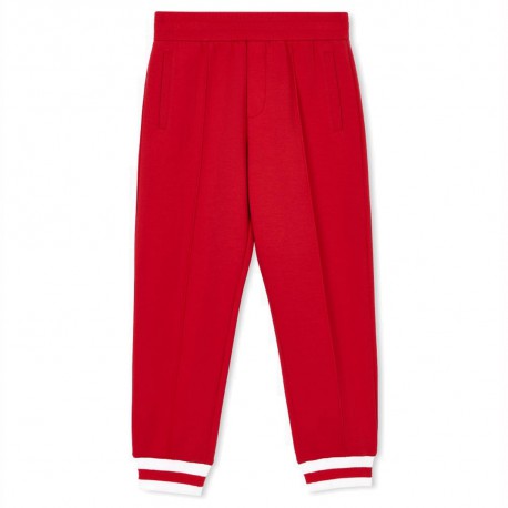 Czerwone spodnie chłopięce Emporio Armani EB000891 A