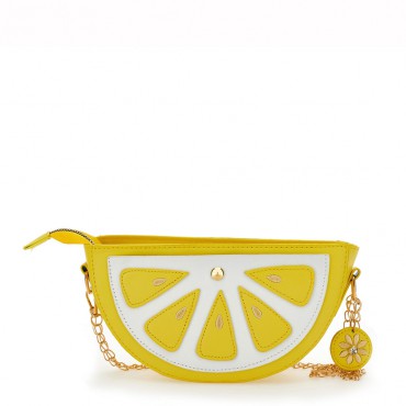 Torebka dziewczęca cytryna Monnalisa 19G013
