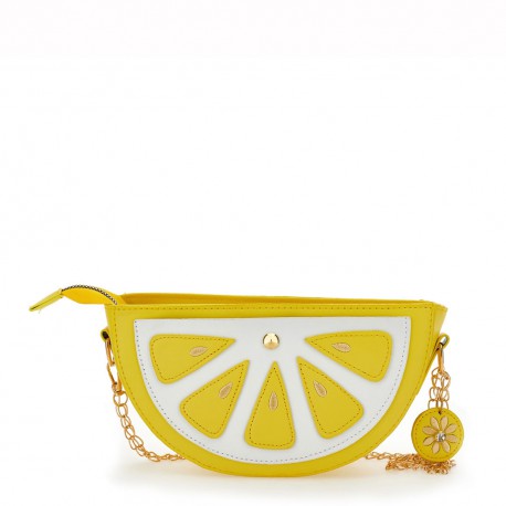 Torebka dziewczęca cytryna Monnalisa 19G013 7070 0014 A