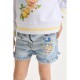 Jeansowe szorty dziewczęce Monnalisa 19G416 7013 0062 B