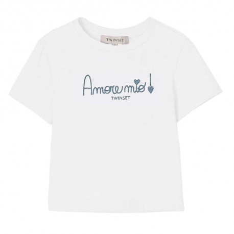 T-shirt dziewczęcy Twin Set 261GB2181 13368
