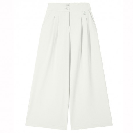 Białe spodnie dziewczęce Patrizia Pepe 7P0386 A