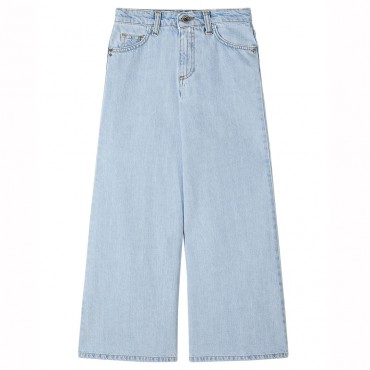 Szerokie jeansy dziewczęce Patrizia Pepe 7P0409 D148 CB18 A