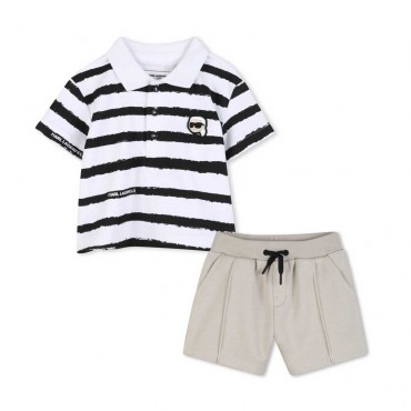 Komplet chłopięcy Karl Lagerfeld Z31068 10P