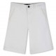 Białe bermudy chłopięce Karl Lagerfeld Z31086 195 A